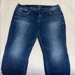 Silver jeans